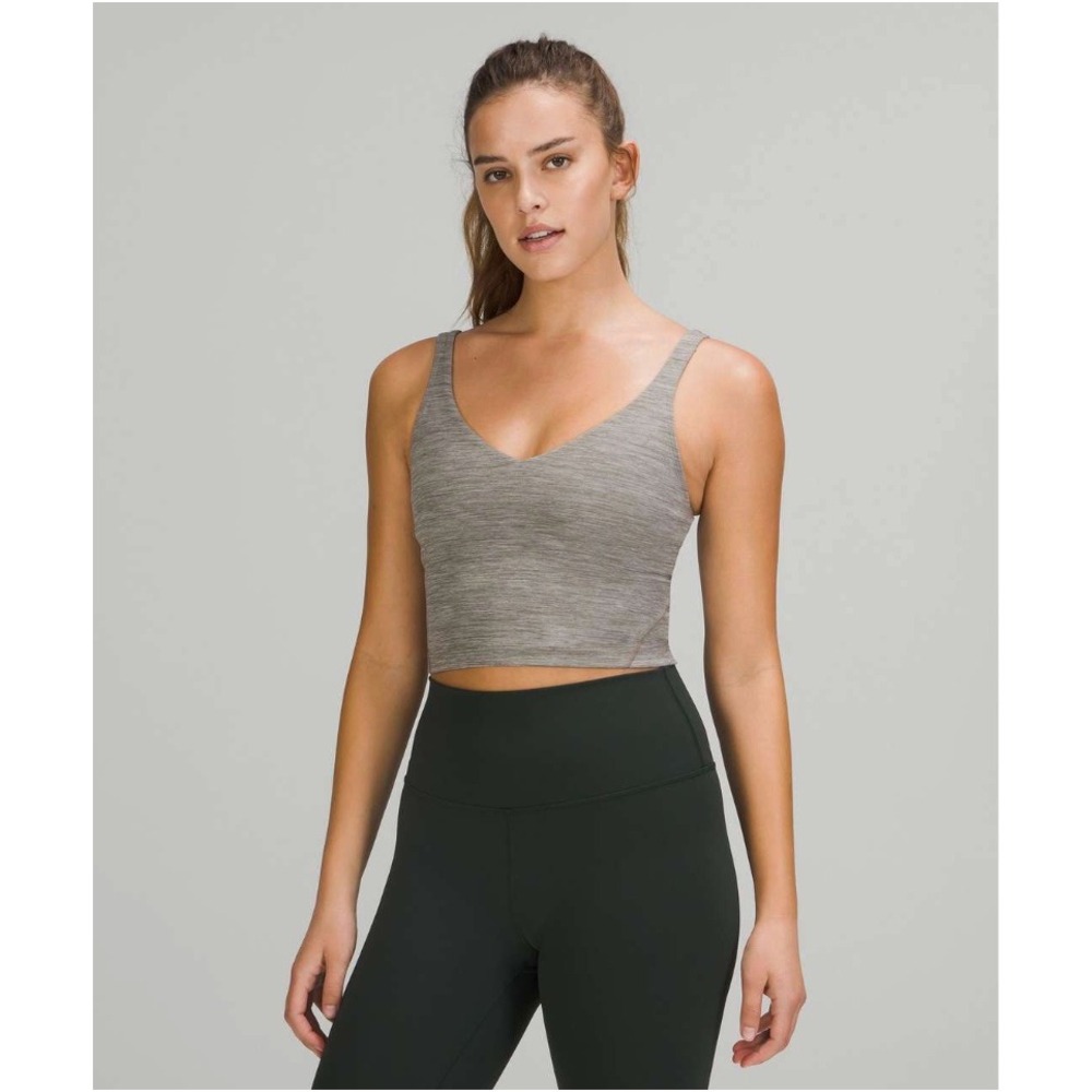 Lululemon Align Tank Heathered Rover Green Size‎ 4